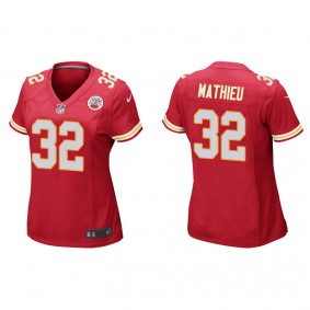 Women's Kansas City Chiefs Tyrann Mathieu Red Game Jersey