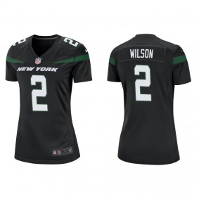 Women's New York Jets Zach Wilson Black Game Jersey