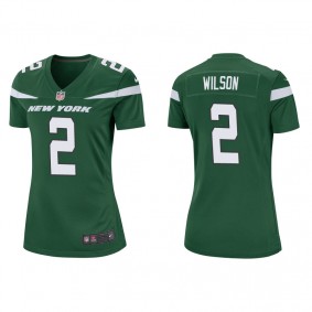 Women's New York Jets Zach Wilson Green Game Jersey