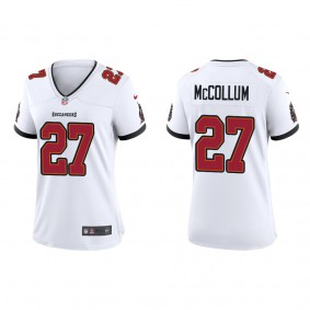 Women's Tampa Bay Buccaneers Zyon McCollum White 2022 NFL Draft Game Jersey