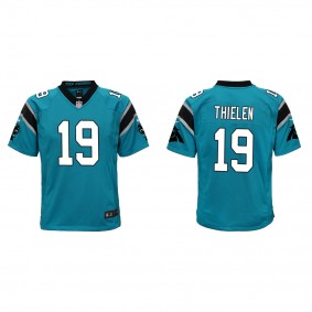 Youth Adam Thielen Carolina Panthers Blue Game Jersey