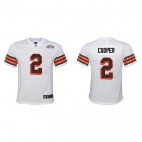 Youth Cleveland Browns Amari Cooper White 1946 Collection Game Jersey