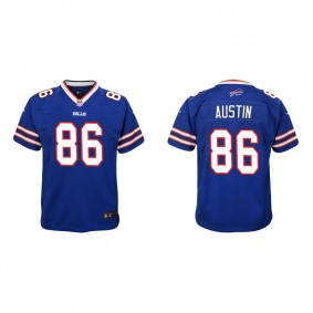 Youth Austin Bills Royal Game Jersey