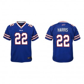 Youth Buffalo Bills Damien Harris Royal Game Jersey