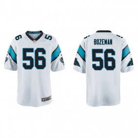 Youth Carolina Panthers Bradley Bozeman White Game Jersey