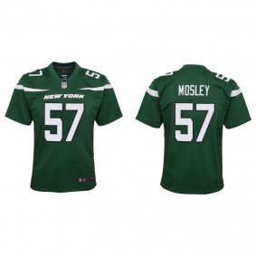 Youth New York Jets C.J. Mosley Green Game Jersey