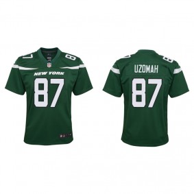 Youth New York Jets C.J. Uzomah Green Game Jersey