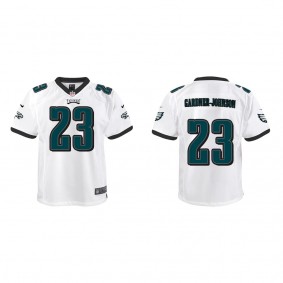 Youth Philadelphia Eagles Chauncey Gardner-Johnson White Game Jersey