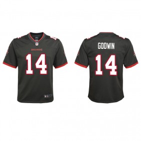 Youth Tampa Bay Buccaneers Chris Godwin Pewter Alternate Game Jersey