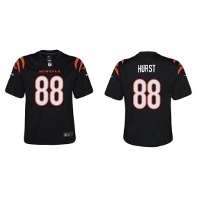 Youth Hayden Hurst Cincinnati Bengals Black Game Jersey