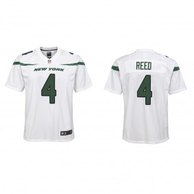 Youth New York Jets D.J. Reed White Game Jersey