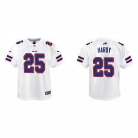 Youth Daequan Hardy Buffalo Bills White Game Jersey