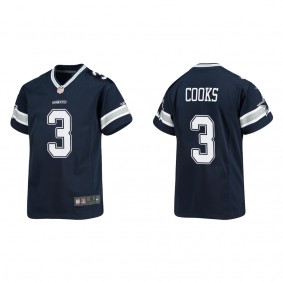 Youth Brandin Cooks Dallas Cowboys Navy Game Jersey