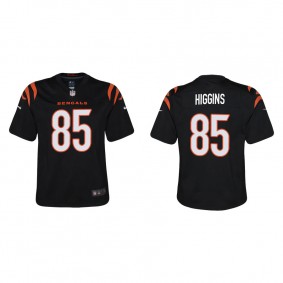 Youth Higgins Bengals Black Game Jersey