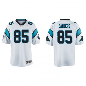 Youth Ja'Tavion Sanders Carolina Panthers White Game Jersey