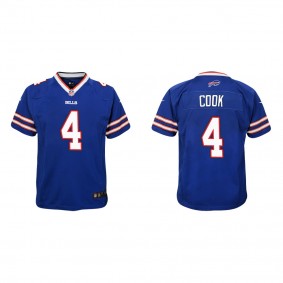 Youth James Cook Buffalo Bills Royal Game Jersey