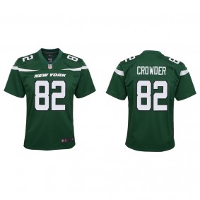 Youth New York Jets Jamison Crowder Green Game Jersey