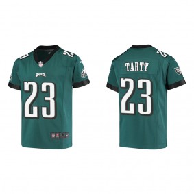 Youth Philadelphia Eagles Jaquiski Tartt Midnight Green Game Jersey