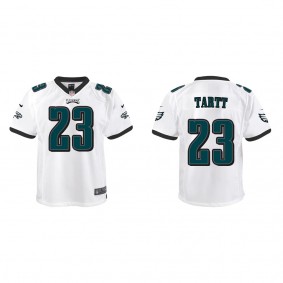 Youth Philadelphia Eagles Jaquiski Tartt White Game Jersey