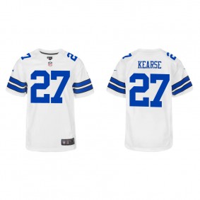 Youth Dallas Cowboys Jayron Kearse White Game Jersey