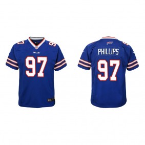 Youth Buffalo Bills Jordan Phillips Royal Game Jersey