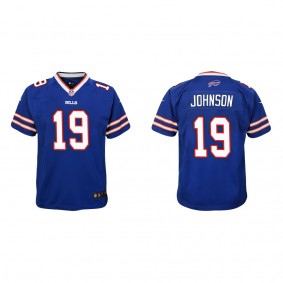 Youth Buffalo Bills KeeSean Johnson Royal Game Jersey