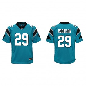 Youth Carolina Panthers Kenny Robinson Blue Game Jersey