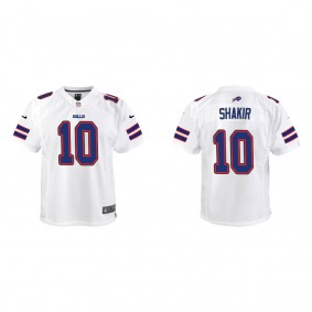 Youth Buffalo Bills Khalil Shakir White Game Jersey