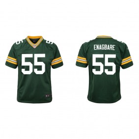 Youth Green Bay Packers Kingsley Enagbare Green Game Jersey