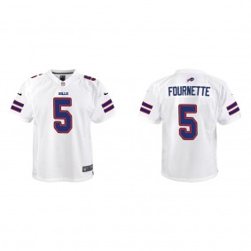 Youth Leonard Fournette Bills White Game Jersey