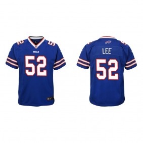 Youth Buffalo Bills Marquel Lee Royal Game Jersey