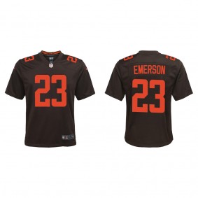 Youth Cleveland Browns Martin Emerson Brown Alternate Game Jersey