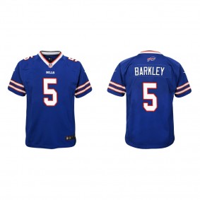 Youth Matt Barkley Buffalo Bills Royal Game Jersey