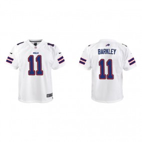 Youth Buffalo Bills Matt Barkley White Game Jersey