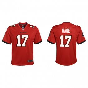 Youth Tampa Bay Buccaneers Russell Gage Red Game Jersey