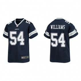 Youth Dallas Cowboys Sam Williams Navy 2022 NFL Draft Game Jersey