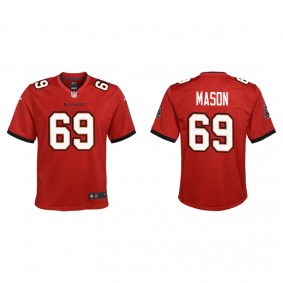Youth Tampa Bay Buccaneers Shaq Mason Red Game Jersey