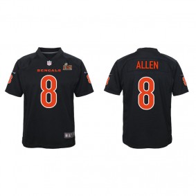 Youth Brandon Allen Cincinnati Bengals Black Super Bowl LVI Game Fashion Jersey