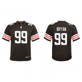 Youth Cleveland Browns Taven Bryan Brown Game Jersey