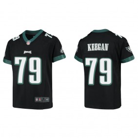 Youth Trevor Keegan Philadelphia Eagles Black Game Jersey