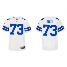 Youth Dallas Cowboys Tyler Smith White 2022 NFL Draft Game Jersey