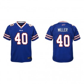 Youth Buffalo Bills Von Miller Royal Game Jersey