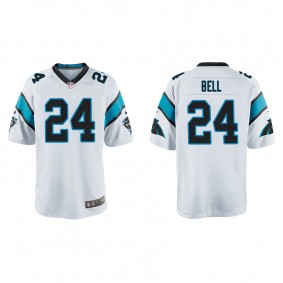 Youth Carolina Panthers Vonn Bell White Game Jersey