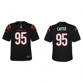 Youth Cincinnati Bengals Zachary Carter Black Game Jersey