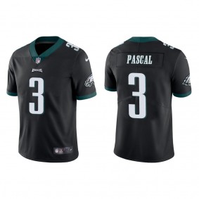 Men's Philadelphia Eagles Zach Pascal Black Vapor Limited Jersey