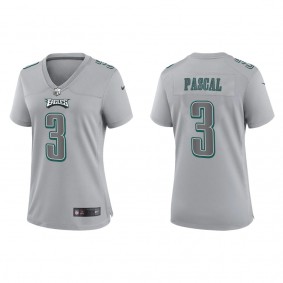 Zach Pascal Women's Philadelphia Eagles Gray Atmosphere Fashion Game Jersey